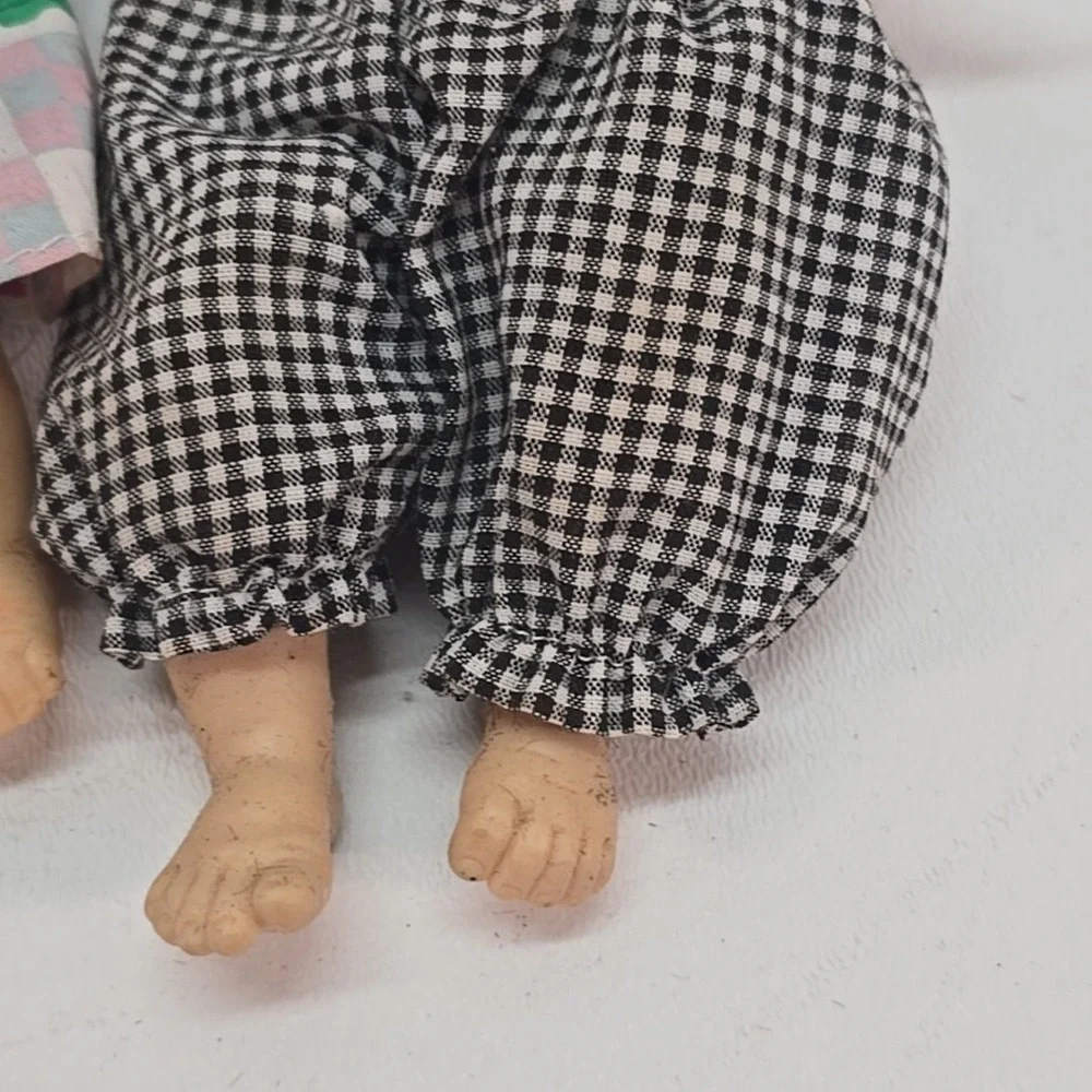 Gi-go Expressions Baby Doll Palm Pals‎ Bean Bag Vintage 90s Face Set Of 4